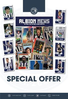 Albion News Official Collectors' Album 2022/23 + Sticker Sets - SPECIAL OFFER