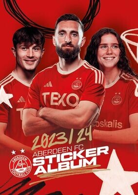 Aberdeen FC 2023/24 Official Sticker Album