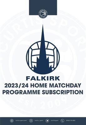 Falkirk FC 2023/24 Home Subscription