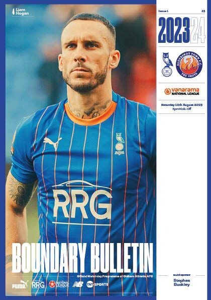 Oldham Athletic v Aldershot Town - 12/08/23