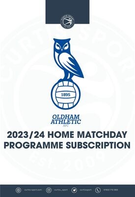 Oldham Athletic 2023/24 Home Subscription