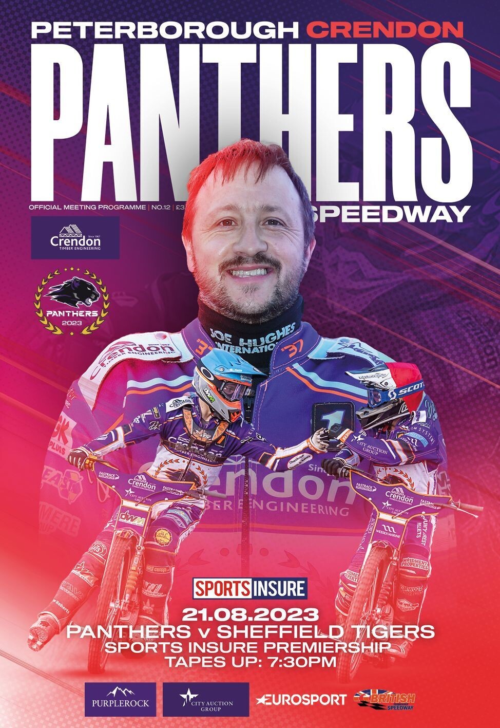 Peterborough Panthers v Sheffield Tigers - 21/08/23