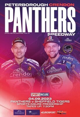 Peterborough Panthers v Sheffield Tigers - 04/09/23