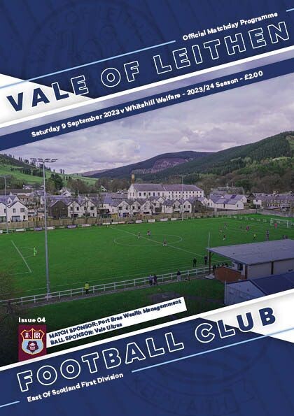 Vale of Leithen v Whitehill Welfare - 09/09/23