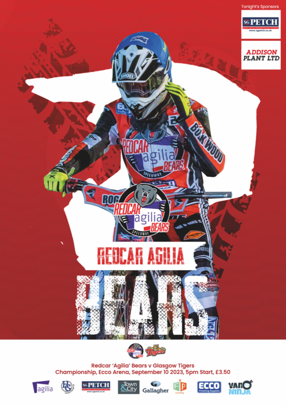 Redcar Bears v Glasgow Tigers - 10/09/23