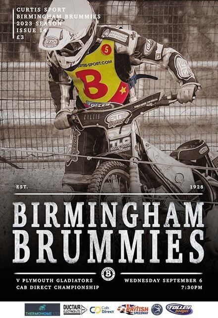 Birmingham Brummies v Plymouth Gladiators - 06/09/23
