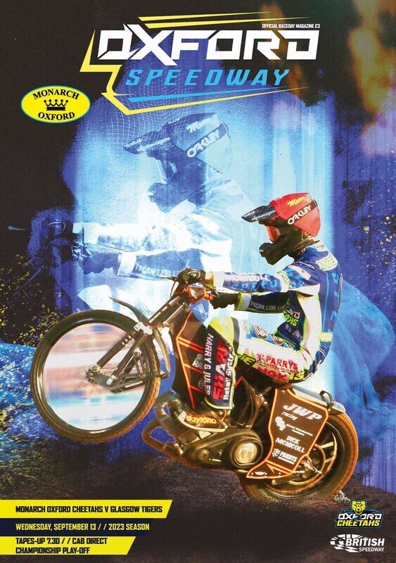 Oxford Cheetahs v Glasgow Tigers - 13/09/23