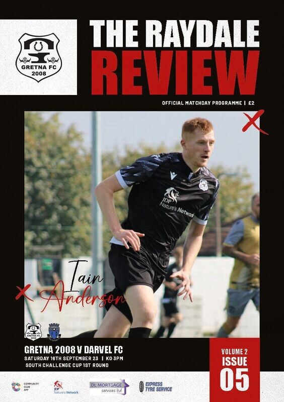 Gretna 2008 v Darvel FC - 16/09/23