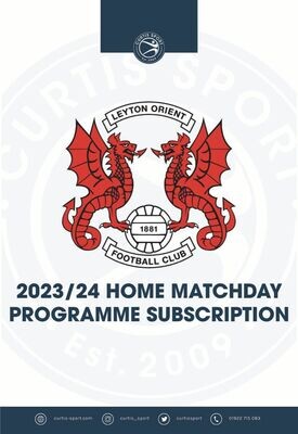 Leyton Orient 2023/24 Home Subscription
