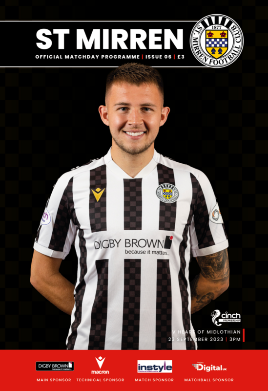 St Mirren v Heart of Midlothian - 23/09/23