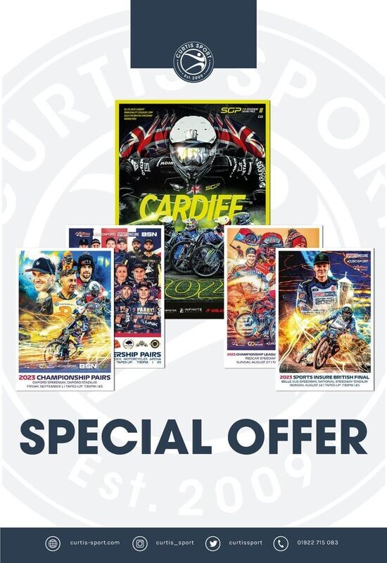 2023 Speedway Major Events (x5) - SPECIAL OFFER