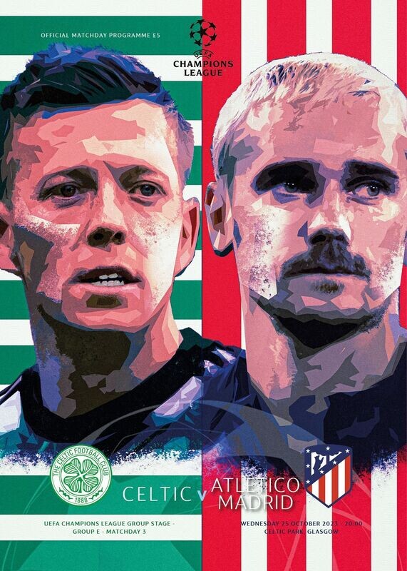 Celtic v Atletico Madrid - 25/10/23