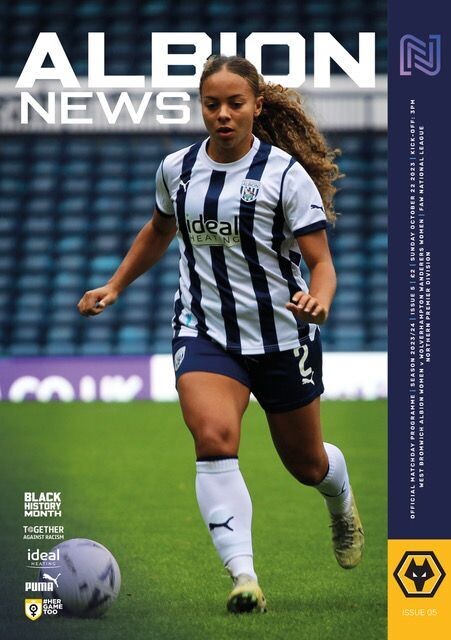 West Bromwich Albion Women v Wolverhampton Wanderers Women - 22/10/23