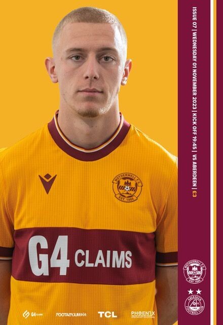 Motherwell v Aberdeen - 01/11/23