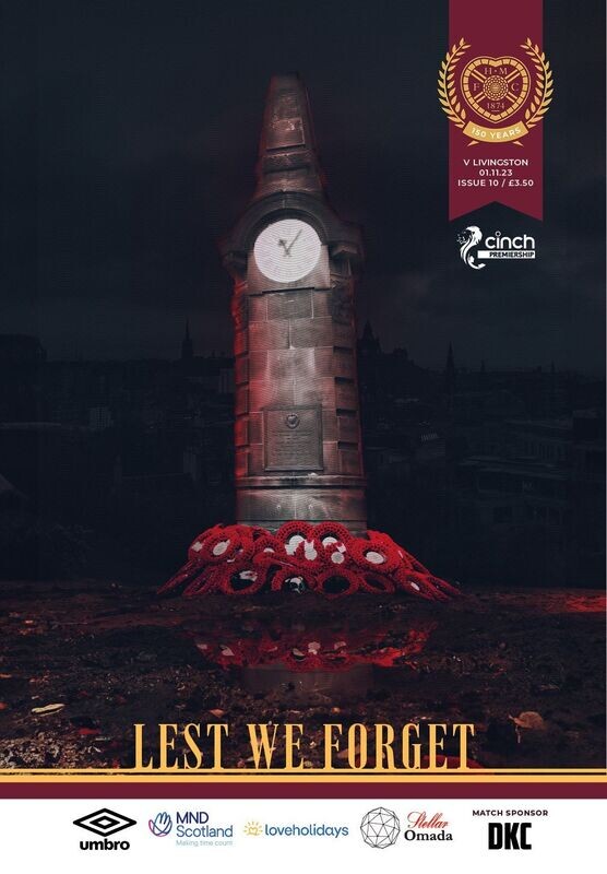 Heart of Midlothian v Livingston - 01/11/23