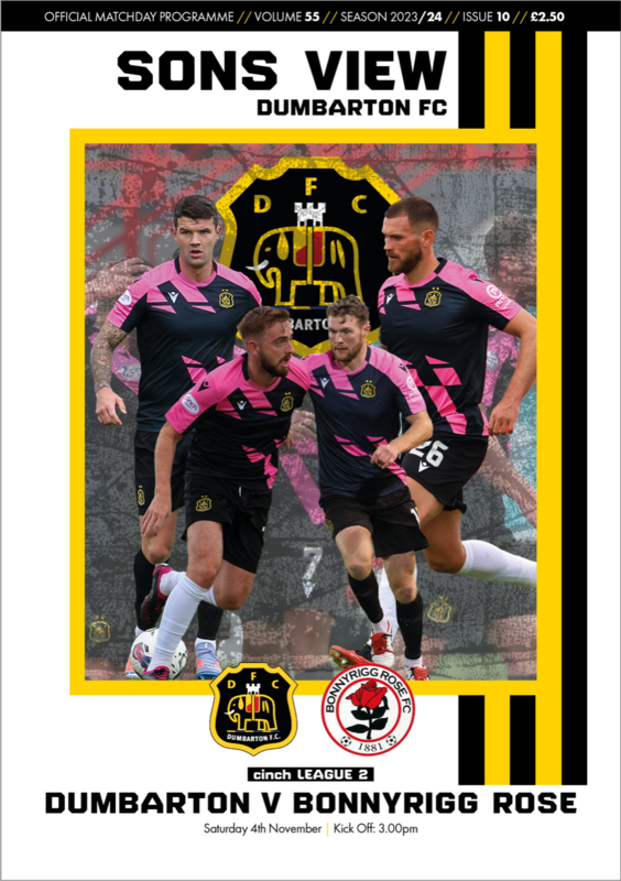 Dumbarton v Bonnyrigg Rose - 04/11/23