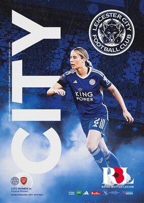 Leicester City Women v Arsenal Women - 12/11/23