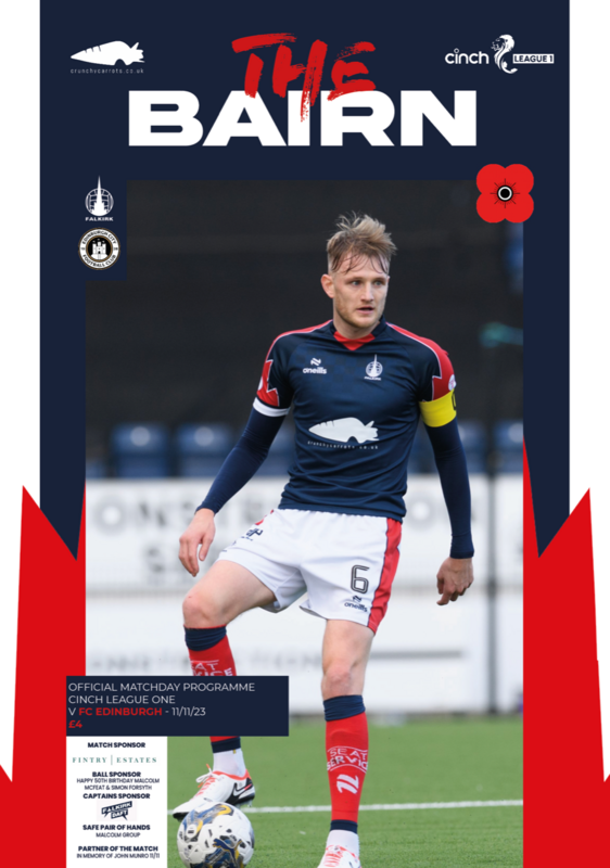 Falkirk v Edinburgh City - 11/11/23
