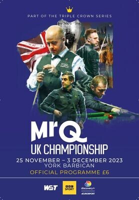 2023 MrQ UK Championship - World Snooker