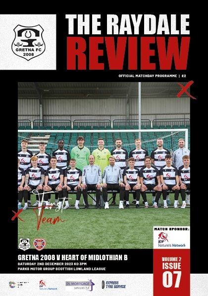 Gretna 2008 v Hearts B - 02/12/23