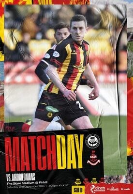 Partick Thistle v Airdrieonians - 02/12/23