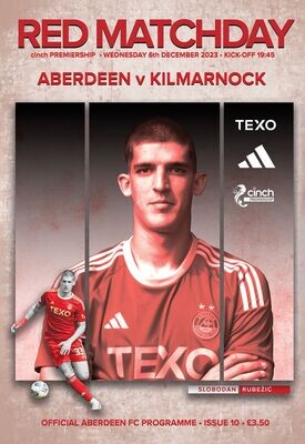 Aberdeen v Kilmarnock - 06/12/23