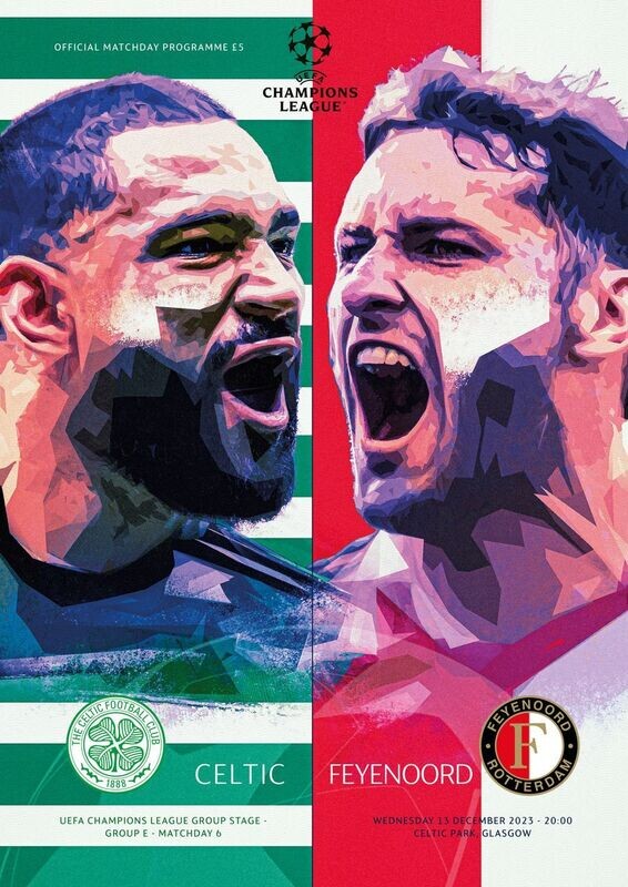 Celtic v Feyenoord - 13/12/23