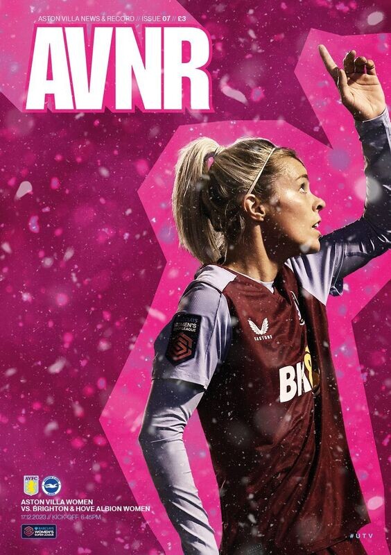 Aston Villa Women v Brighton & Hove Albion Women - 17/12/23