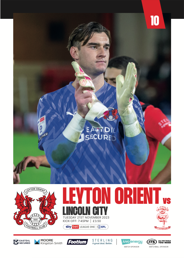 Leyton Orient v Lincoln City - 21/11/23