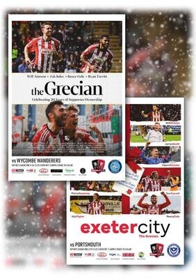 Exeter City v Wycombe / Portsmouth - 2-IN-1