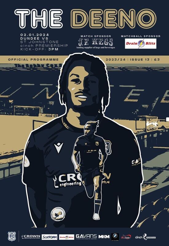 Dundee v St Johnstone - 02/01/24