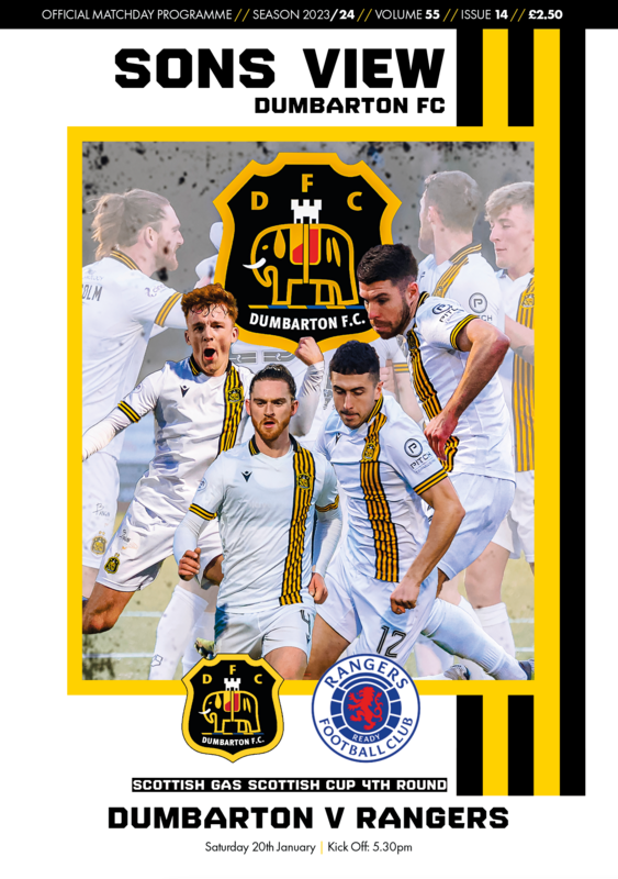 Dumbarton v Rangers - 20/01/24