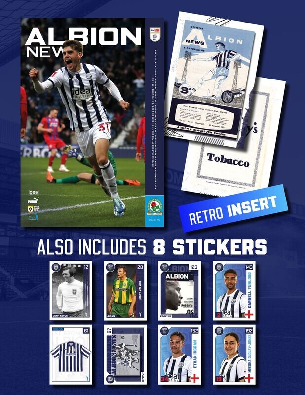 West Bromwich Albion v Blackburn Rovers - 13/01/24