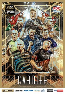 2024 PDC BetMGM Premier League Darts - Night 1 - CARDIFF