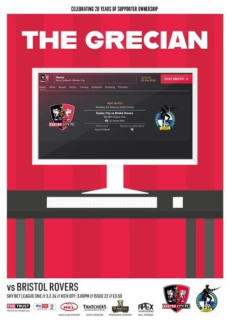 Exeter City v Bristol Rovers - 03/02/24