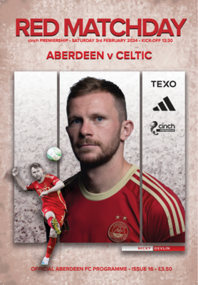 Aberdeen v Celtic - 03/02/24