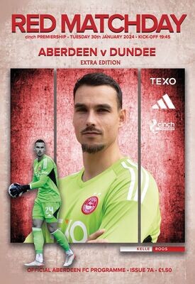 Aberdeen v Dundee - 30/01/24