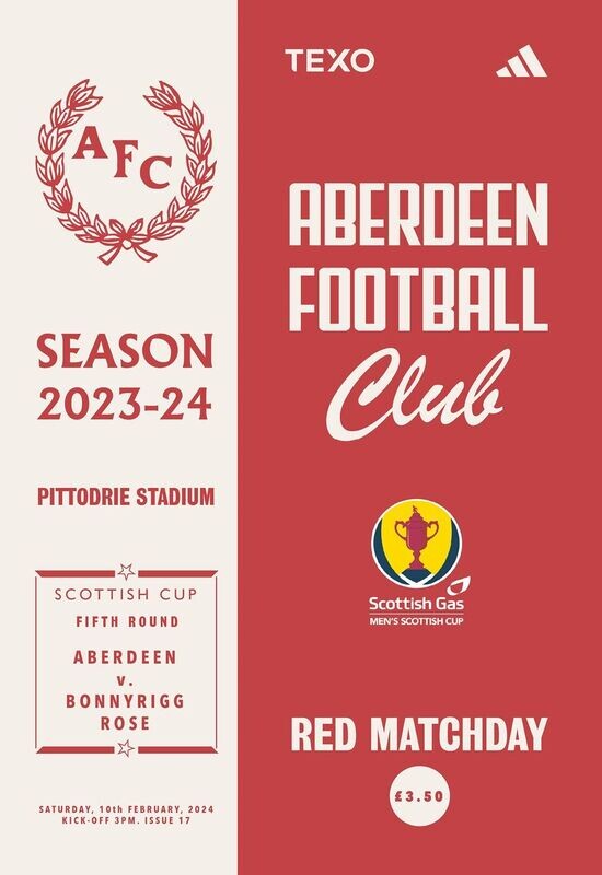 Aberdeen v Bonnyrigg Rose - 10/02/24