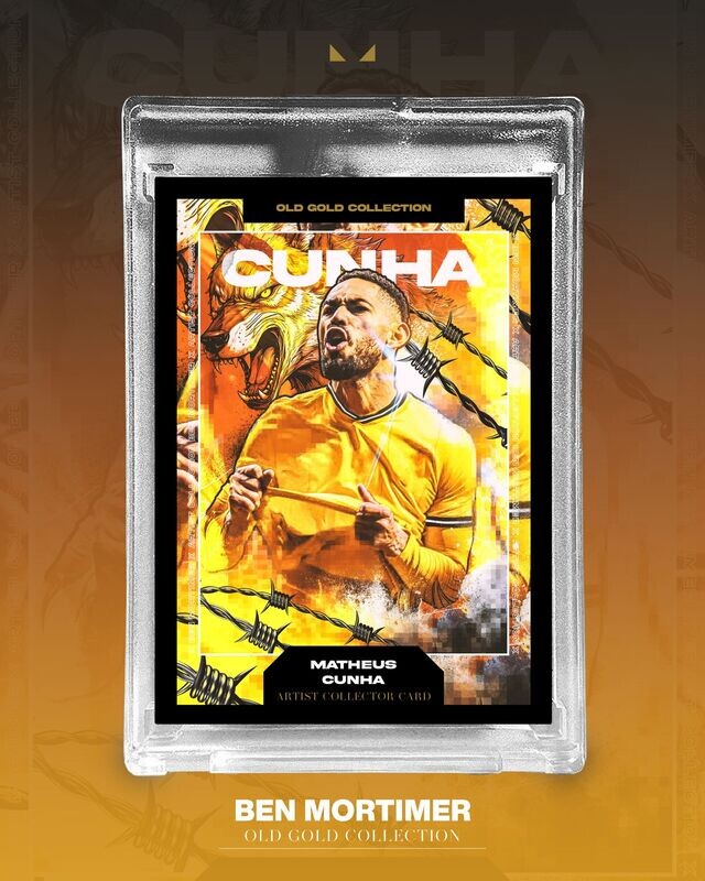 OLD GOLD CARD COLLECTION #2 - by Ben Mortimer