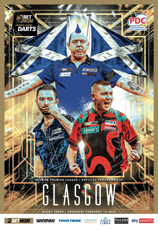 2024 PDC BetMGM Premier League Darts - Night 3 - GLASGOW
