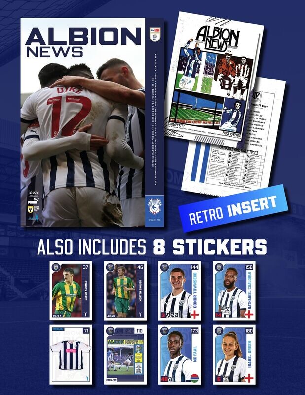 West Bromwich Albion v Cardiff City - 13/02/24