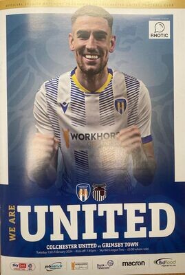 Colchester United v Grimsby Town - 13/02/24
