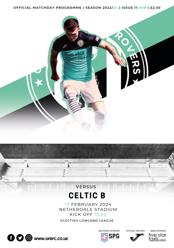 Gala Fairydean Rovers v Celtic B - 17/02/24
