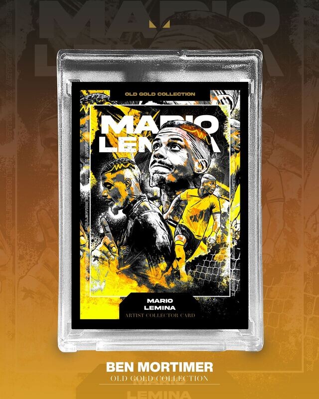 OLD GOLD CARD COLLECTION #4 - by Ben Mortimer