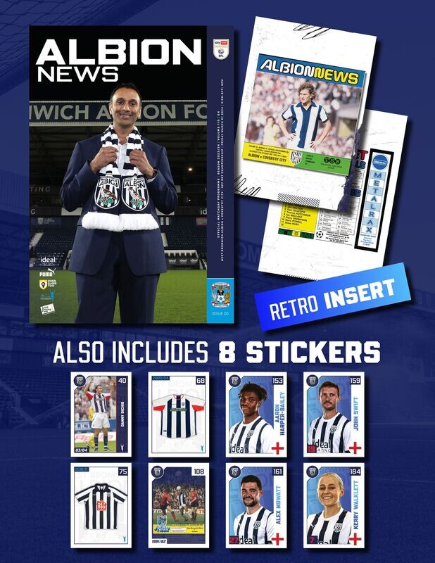 West Bromwich Albion v Coventry City - 01/03/24