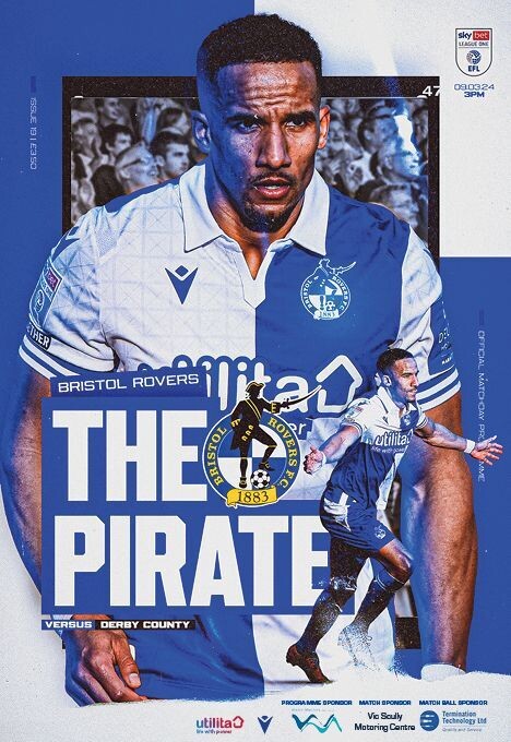 Bristol Rovers v Derby County - 09/03/24