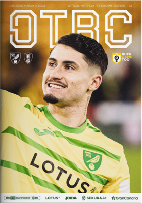 Norwich City v Rotherham United - 09/03/24