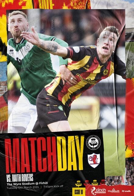 Partick Thistle v Raith Rovers - 12/03/24