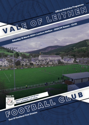 Vale of Leithen v Lochore Welfare - 16/03/24