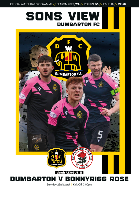 Dumbarton v Bonnyrigg Rose - 23/03/24